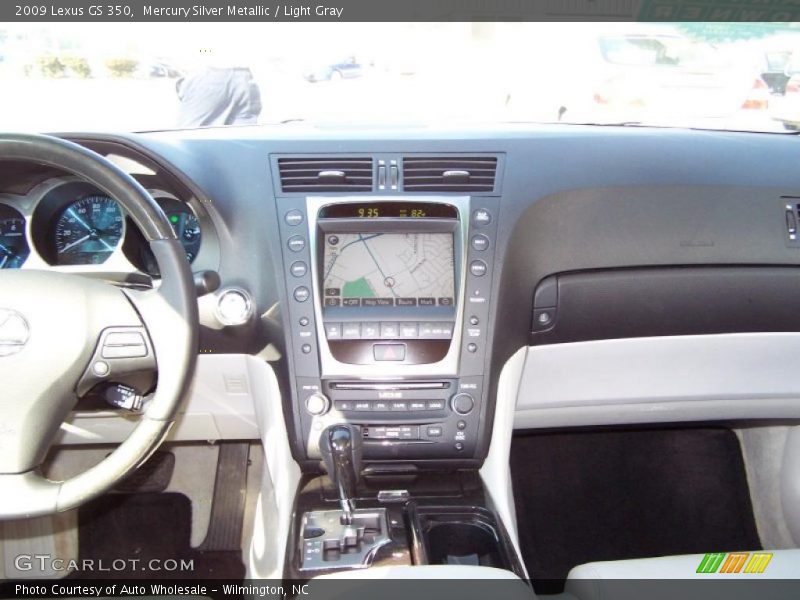 Mercury Silver Metallic / Light Gray 2009 Lexus GS 350