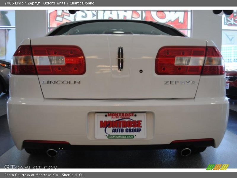 Oxford White / Charcoal/Sand 2006 Lincoln Zephyr