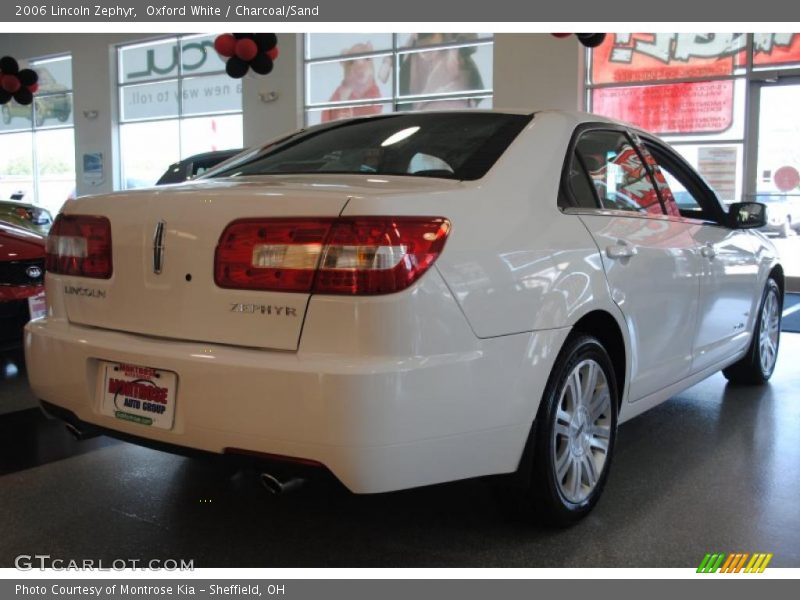 Oxford White / Charcoal/Sand 2006 Lincoln Zephyr