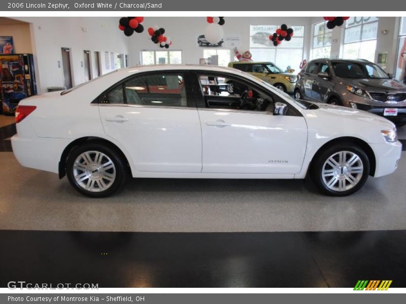 Oxford White / Charcoal/Sand 2006 Lincoln Zephyr