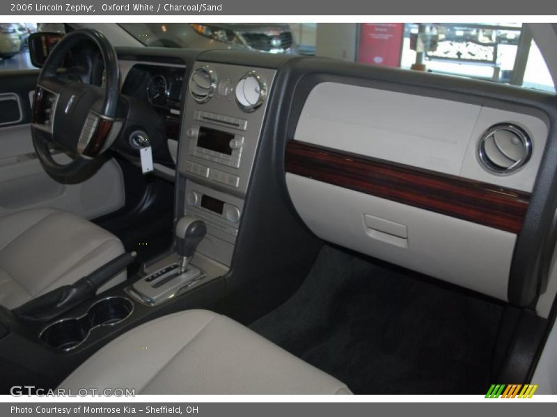 Oxford White / Charcoal/Sand 2006 Lincoln Zephyr