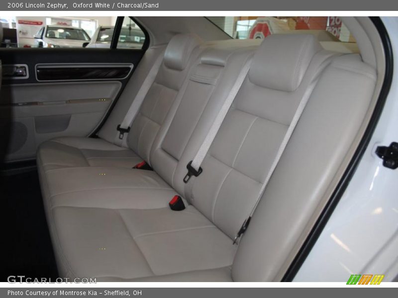 Oxford White / Charcoal/Sand 2006 Lincoln Zephyr