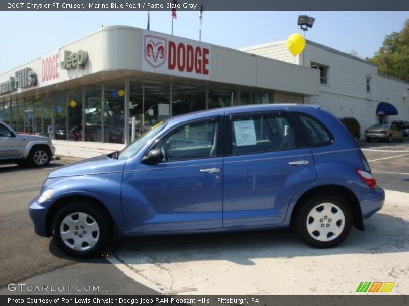 Marine Blue Pearl / Pastel Slate Gray 2007 Chrysler PT Cruiser