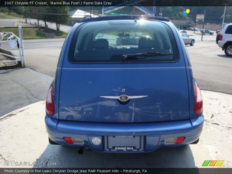 Marine Blue Pearl / Pastel Slate Gray 2007 Chrysler PT Cruiser