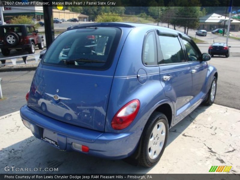 Marine Blue Pearl / Pastel Slate Gray 2007 Chrysler PT Cruiser