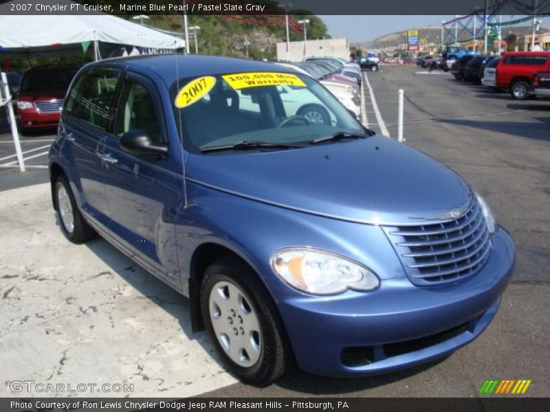 Marine Blue Pearl / Pastel Slate Gray 2007 Chrysler PT Cruiser