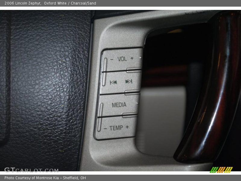 Oxford White / Charcoal/Sand 2006 Lincoln Zephyr