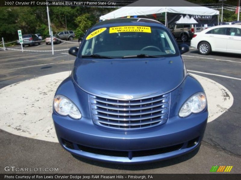 Marine Blue Pearl / Pastel Slate Gray 2007 Chrysler PT Cruiser