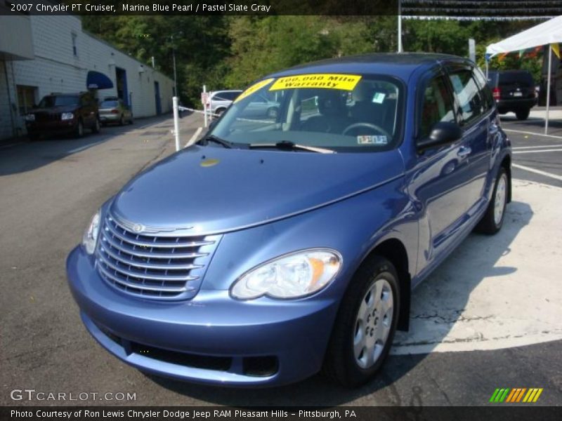 Marine Blue Pearl / Pastel Slate Gray 2007 Chrysler PT Cruiser