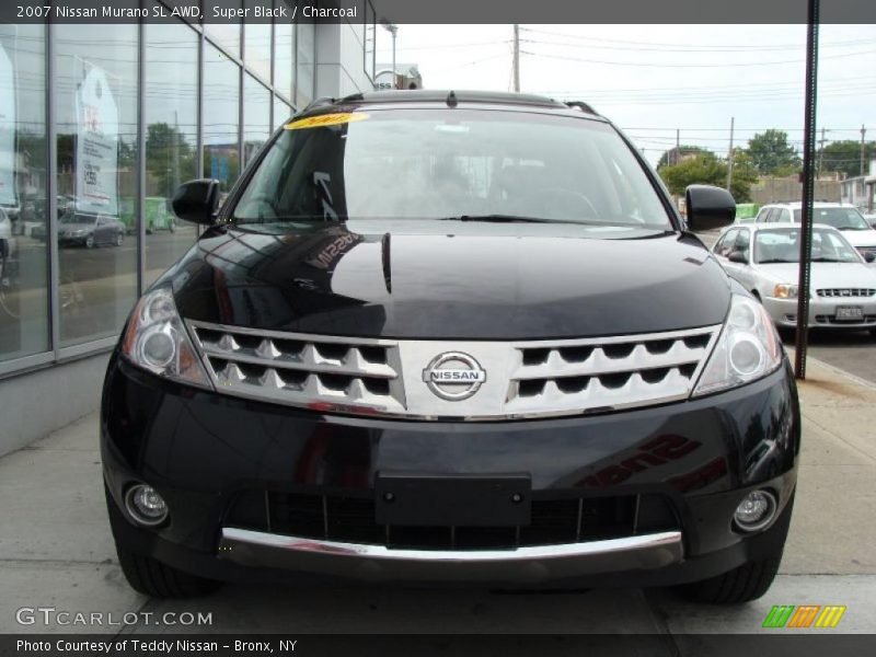 Super Black / Charcoal 2007 Nissan Murano SL AWD