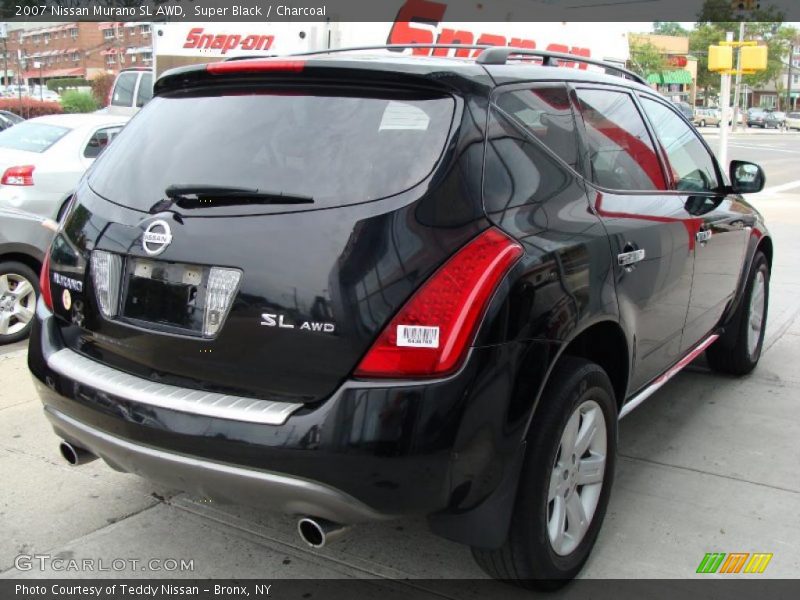 Super Black / Charcoal 2007 Nissan Murano SL AWD