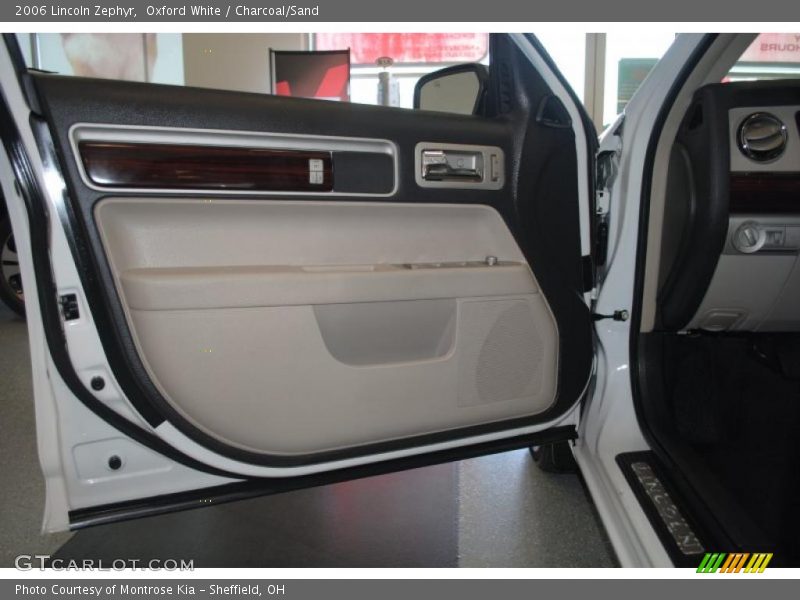 Oxford White / Charcoal/Sand 2006 Lincoln Zephyr