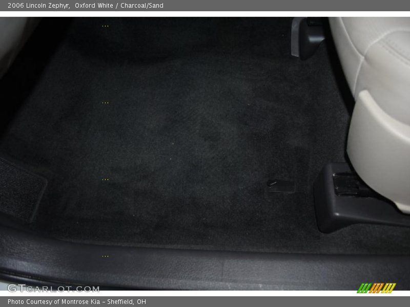 Oxford White / Charcoal/Sand 2006 Lincoln Zephyr
