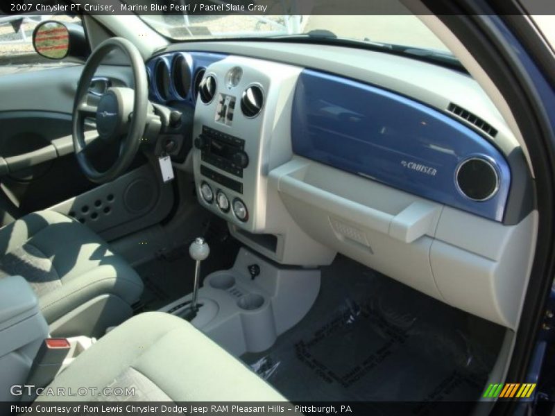 Marine Blue Pearl / Pastel Slate Gray 2007 Chrysler PT Cruiser