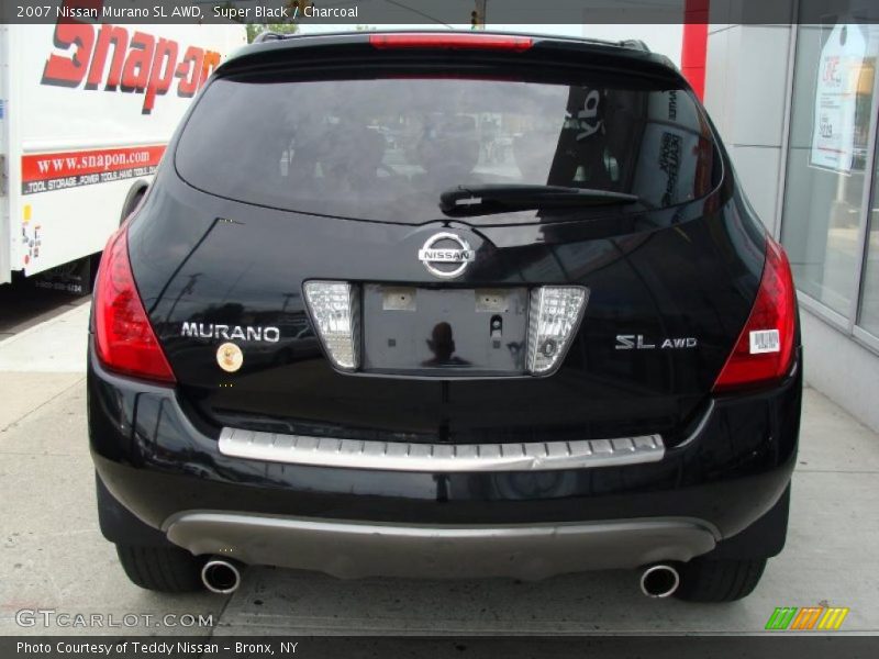Super Black / Charcoal 2007 Nissan Murano SL AWD
