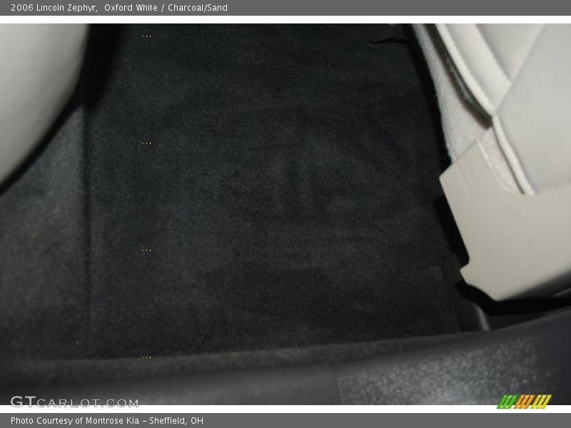Oxford White / Charcoal/Sand 2006 Lincoln Zephyr