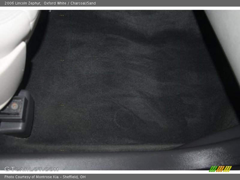 Oxford White / Charcoal/Sand 2006 Lincoln Zephyr