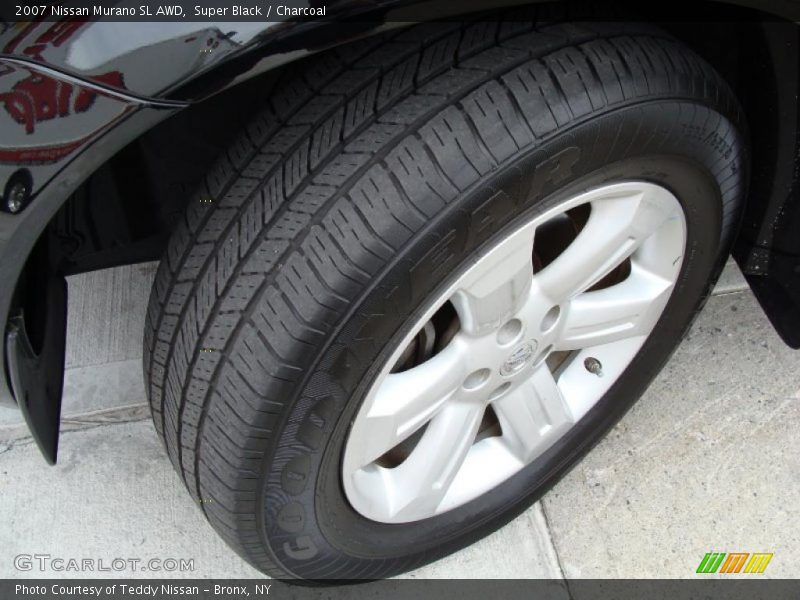 Super Black / Charcoal 2007 Nissan Murano SL AWD