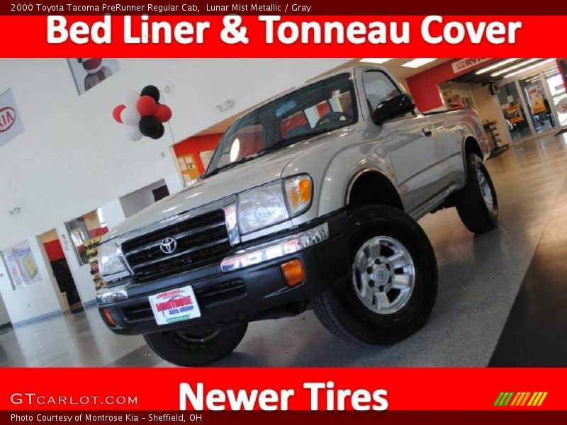 Lunar Mist Metallic / Gray 2000 Toyota Tacoma PreRunner Regular Cab