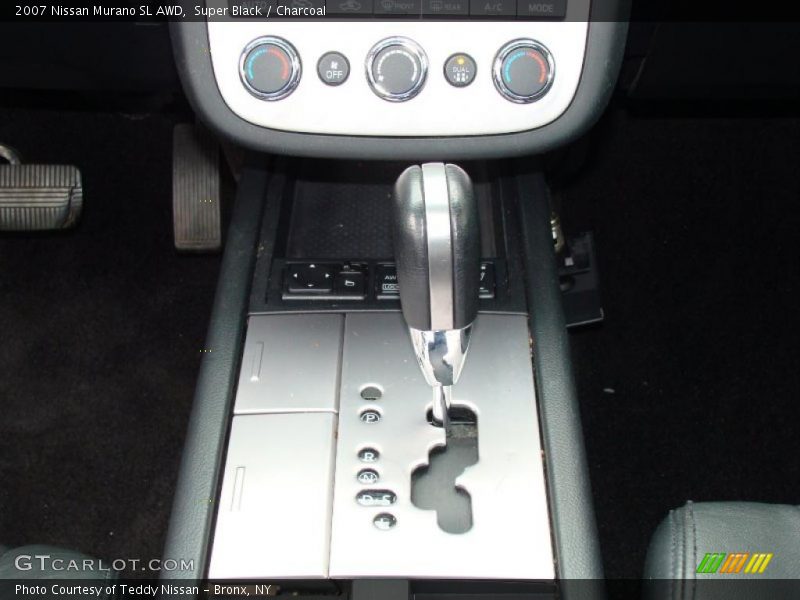 Super Black / Charcoal 2007 Nissan Murano SL AWD