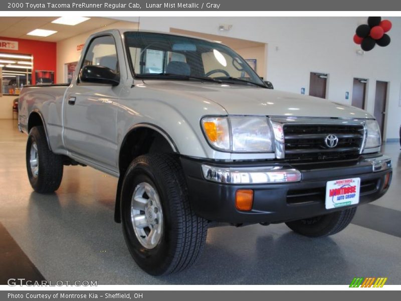 Lunar Mist Metallic / Gray 2000 Toyota Tacoma PreRunner Regular Cab