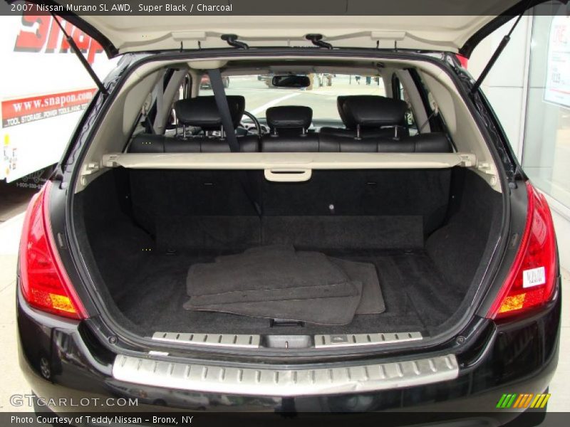 Super Black / Charcoal 2007 Nissan Murano SL AWD