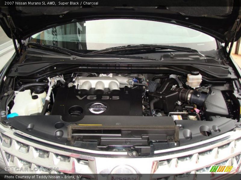 Super Black / Charcoal 2007 Nissan Murano SL AWD