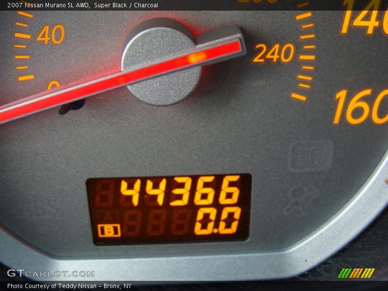 Super Black / Charcoal 2007 Nissan Murano SL AWD