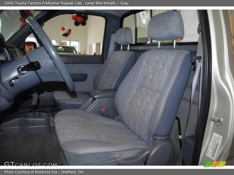 Lunar Mist Metallic / Gray 2000 Toyota Tacoma PreRunner Regular Cab