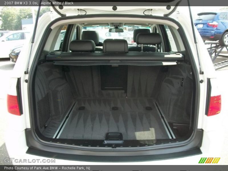 Alpine White / Black 2007 BMW X3 3.0si