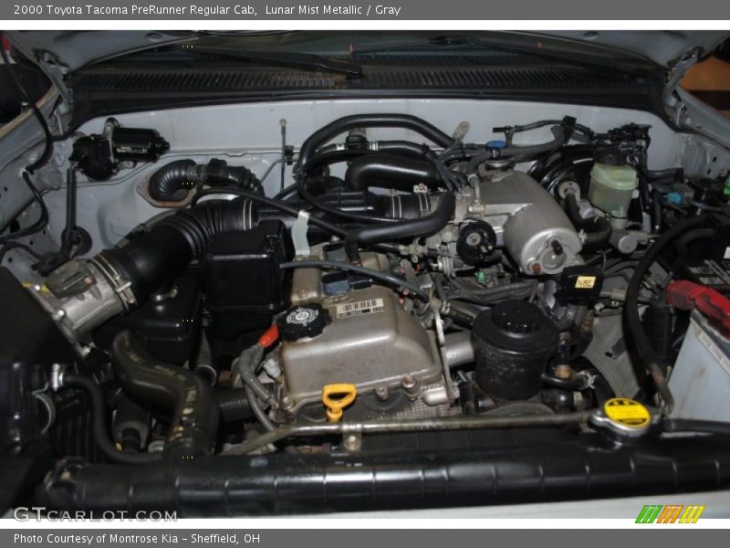 Lunar Mist Metallic / Gray 2000 Toyota Tacoma PreRunner Regular Cab