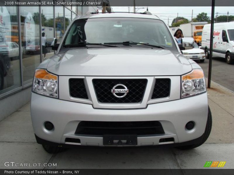 Silver Lightning / Charcoal 2008 Nissan Armada SE 4x4