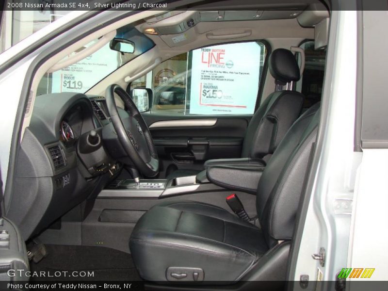 Silver Lightning / Charcoal 2008 Nissan Armada SE 4x4