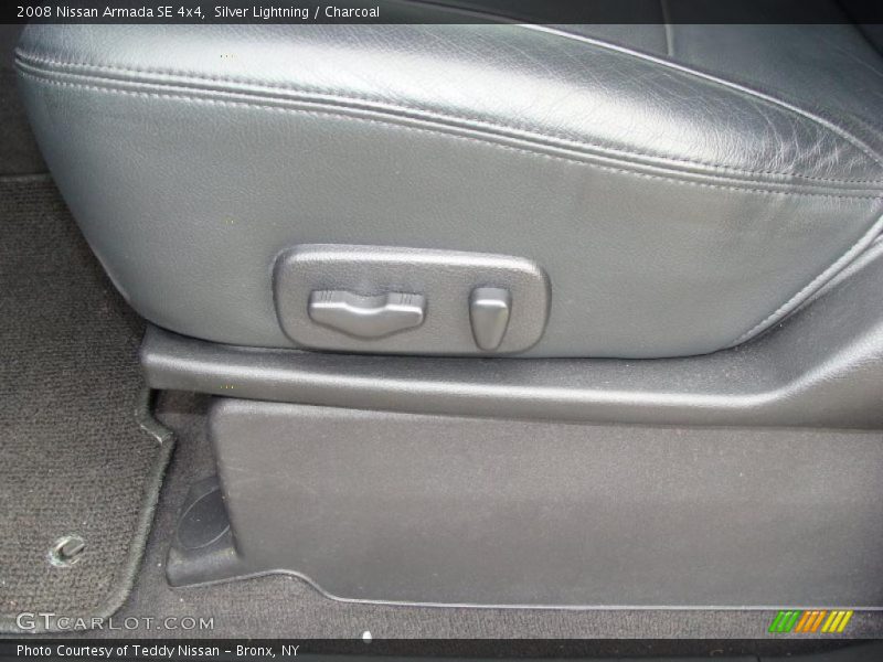Silver Lightning / Charcoal 2008 Nissan Armada SE 4x4