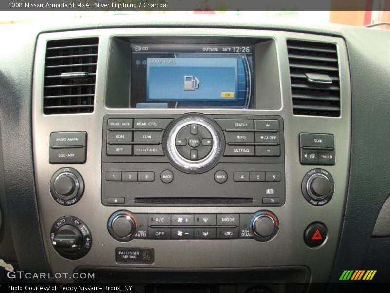 Silver Lightning / Charcoal 2008 Nissan Armada SE 4x4