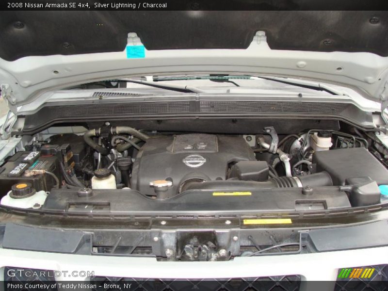 Silver Lightning / Charcoal 2008 Nissan Armada SE 4x4