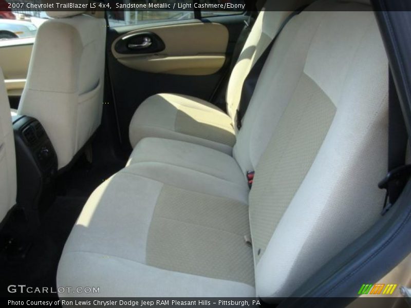 Sandstone Metallic / Light Cashmere/Ebony 2007 Chevrolet TrailBlazer LS 4x4