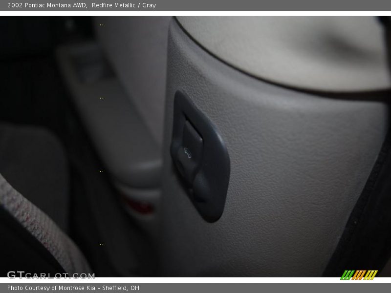 Redfire Metallic / Gray 2002 Pontiac Montana AWD