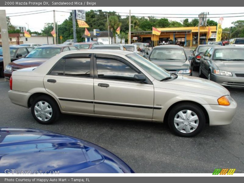 Sandalwood Mica / Beige 2000 Mazda Protege DX