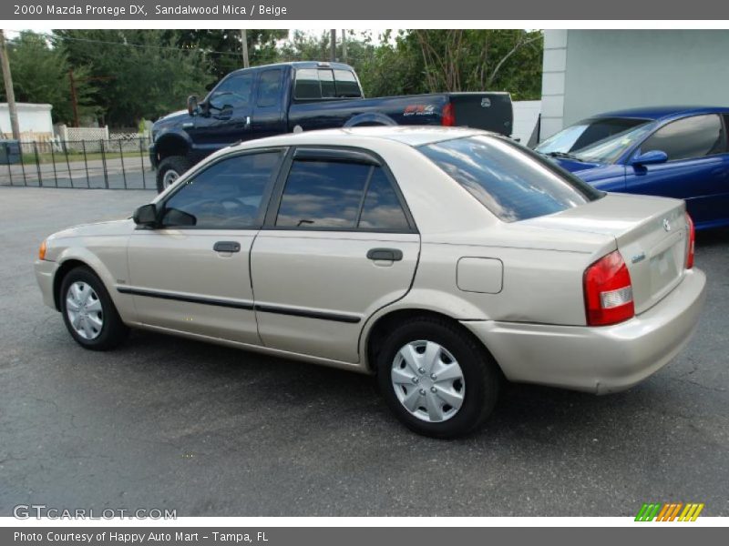 Sandalwood Mica / Beige 2000 Mazda Protege DX