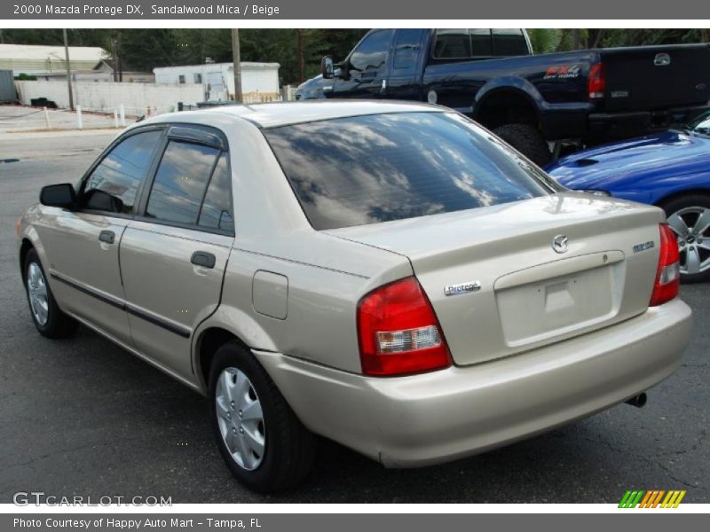 Sandalwood Mica / Beige 2000 Mazda Protege DX