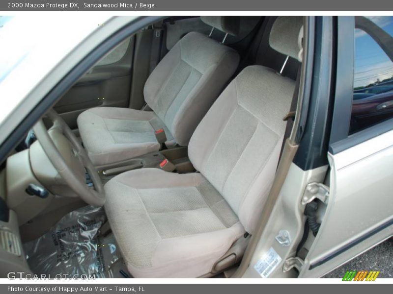 Sandalwood Mica / Beige 2000 Mazda Protege DX