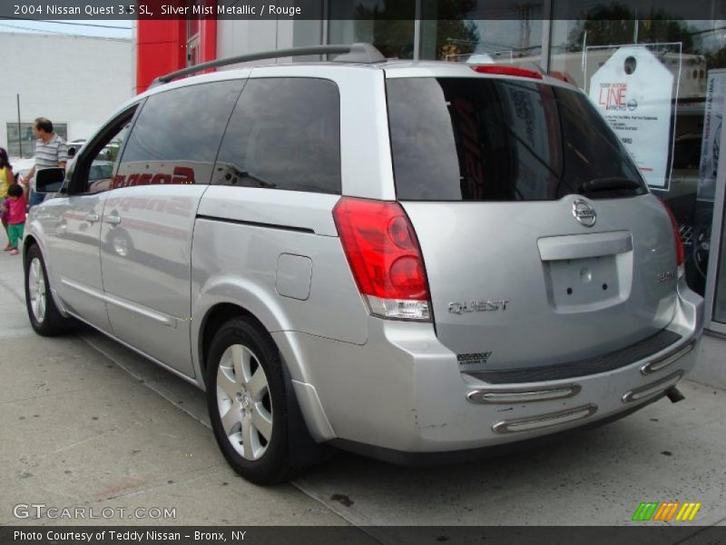Silver Mist Metallic / Rouge 2004 Nissan Quest 3.5 SL