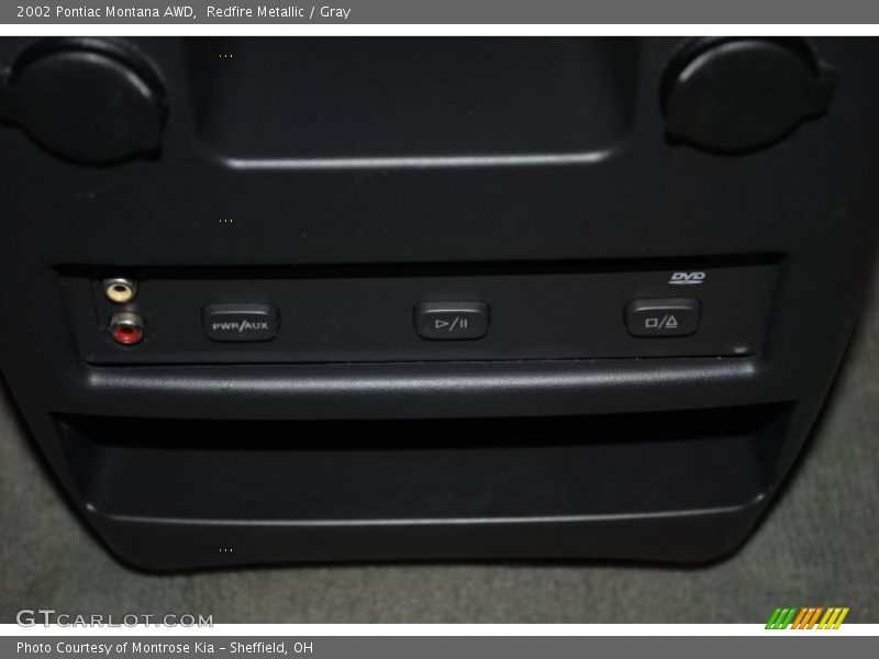 Redfire Metallic / Gray 2002 Pontiac Montana AWD