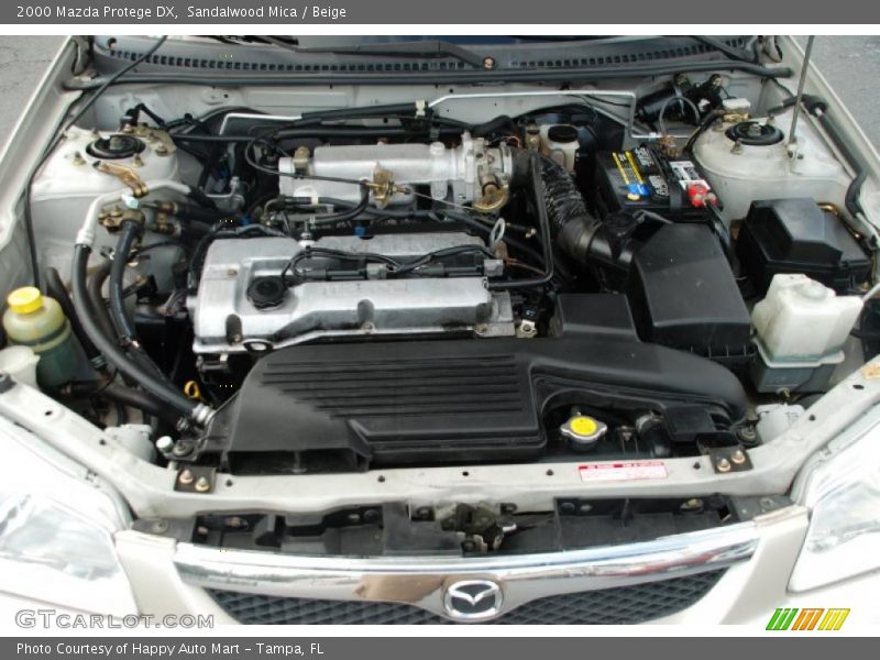 Sandalwood Mica / Beige 2000 Mazda Protege DX