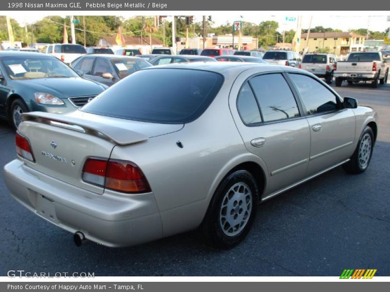 Pebble Beige Metallic / Beige 1998 Nissan Maxima GLE