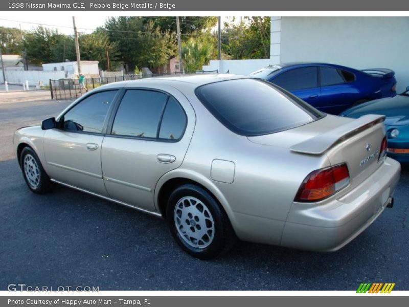 Pebble Beige Metallic / Beige 1998 Nissan Maxima GLE