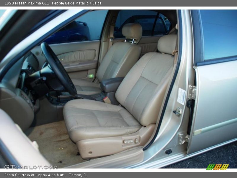 Pebble Beige Metallic / Beige 1998 Nissan Maxima GLE