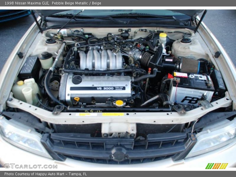 Pebble Beige Metallic / Beige 1998 Nissan Maxima GLE