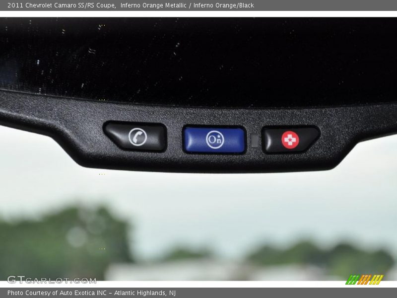 Inferno Orange Metallic / Inferno Orange/Black 2011 Chevrolet Camaro SS/RS Coupe